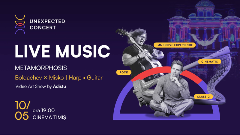 Timisoara: Unexpected Concert - Live Music and Immersive Experience - Alexander Boldachev, Alex Misko & Adistu
