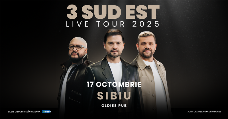 Sibiu: 3 SUD EST - Live Tour 2025