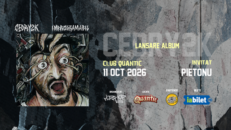 Cedry2k - Lansare album ”Improgramabil” ~ Invitat Pietonu