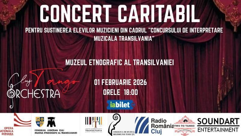 Cluj-Napoca: Concert Caritabil - Asociatia Cluj Tango Orchestra