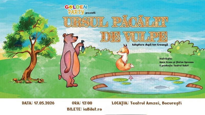 Ursul pacalit de vulpe