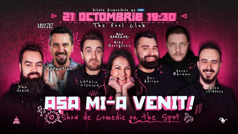 The Fool: Așa mi-a venit! | Show de comedie on the spot