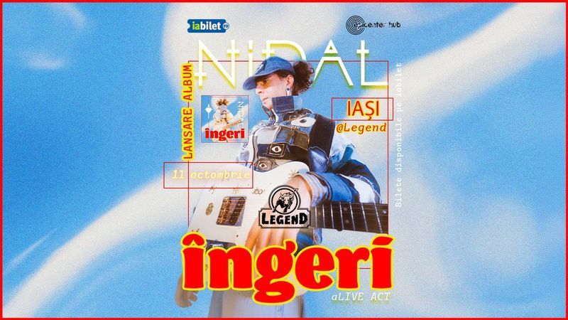 Iasi: Concert Nidal • Lansare de album: "Îngeri"