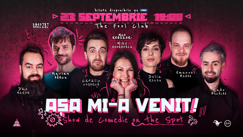 The Fool: Așa mi-a venit! | Show de comedie on the spot