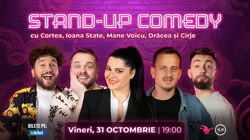 The Fool:  Stand-up comedy cu Cortea, Ioana State, Mane Voicu, Drăcea și Cîrje