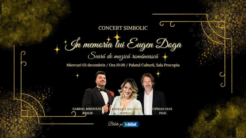 Iasi: În memoria lui Eugen Doga. Seară de muzică românească