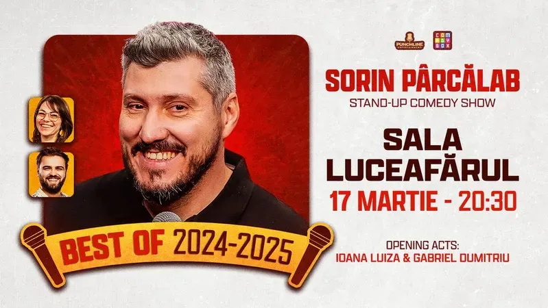 Stand-Up Comedy Best Of 2024 & 2025 cu Sorin Pârcălab