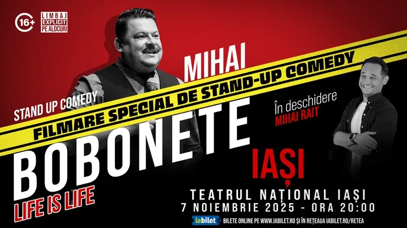 Iași: Mihai Bobonete - Life is Life - Turneu National 2025