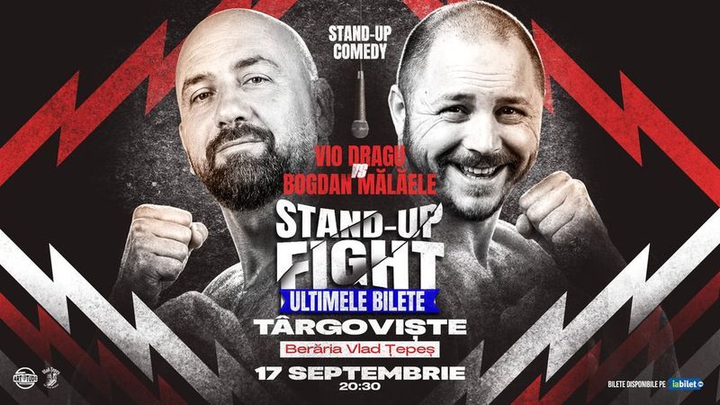 Târgoviște: Stand-Up Fight cu Vio și Mălăele | Stand Up Comedy Show