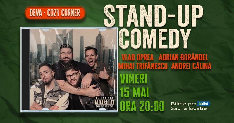 Deva: Stand-up Comedy cu Oprea, Borândel, Trifănescu și Călina