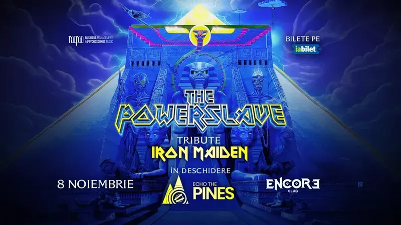 The Powerslave - Tribute Iron Maiden live in ENCORE