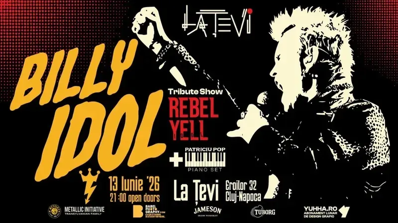 Cluj-Napoca: Billy Idol Tribute Show - Rebel Yell
