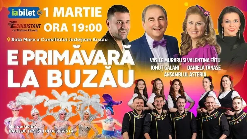 Buzău: E primăvara la Buzău!