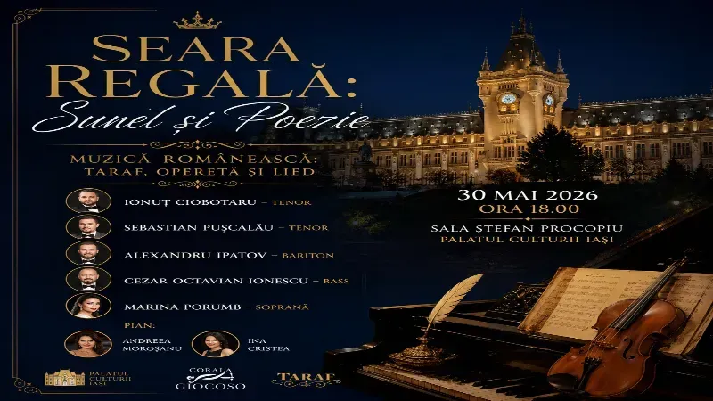 Iasi: Seara Regală: Sunet și Poezie