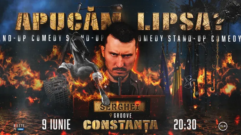 Comedy Point: Stand-Up Comedy politic cu Serghei - „Apucăm lipsa?” (LATE SHOW)