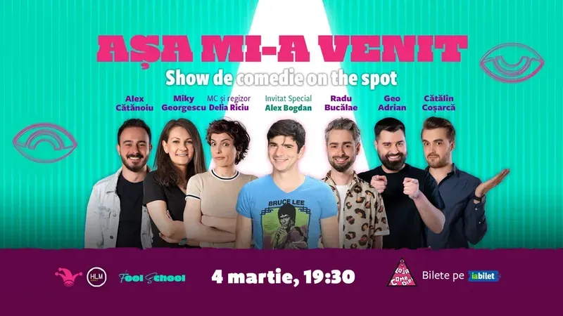 The Fool: Așa mi-a venit! | Show de comedie on the spot
