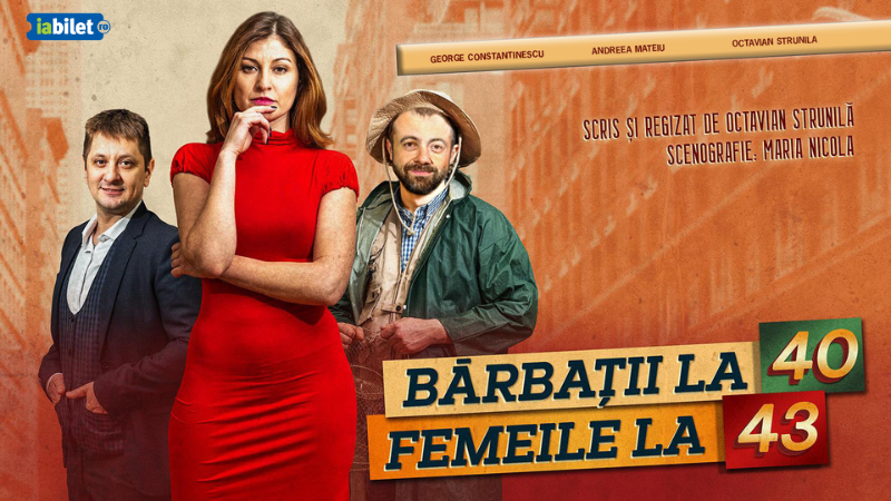 Barbatii la 40, femeile la 43