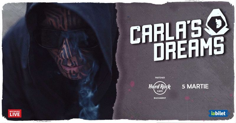Concert Carla's Dreams la Hard Rock Cafe