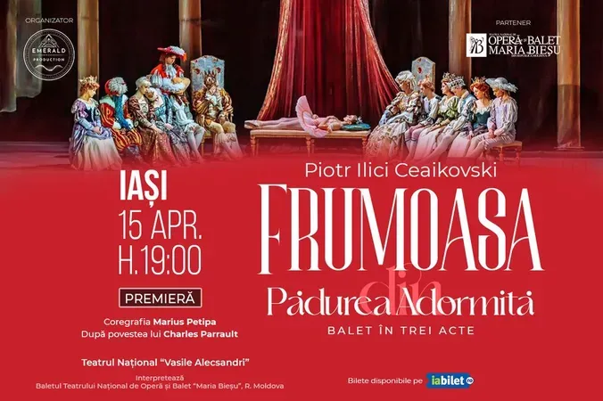 Iasi: Frumoasa din Pădurea Adormita (Balet in 3 acte)