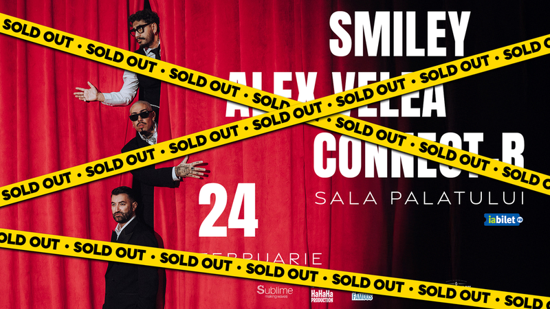 SMILEY, ALEX VELEA SI CONNECT-R @ SALA PALATULUI