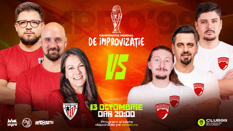 FC Blanao vs. Ciobanii Mioriței | Sferturi Meci 2 | Impro Show la Club99