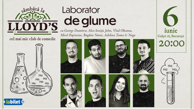 Lloyd’s: Laborator de glume, Stand-up Comedy Testare Material
