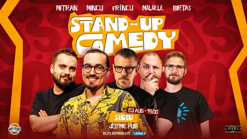 Sibiu: Mincu, Mitran, Bogdan Mălăele & Dan Birtaș, Dan Frînculescu | Stand Up Comedy Show