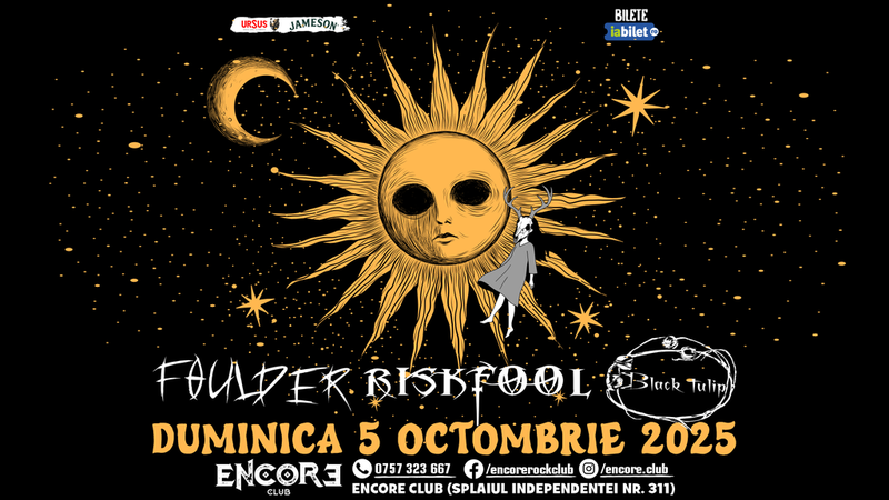 Concert Foulder / Riskfool / Black Tulip