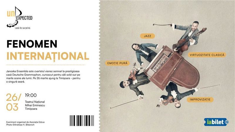 Timisoara:  Unexpected Concert si Janoska Ensemble