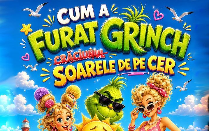 Jupiter: Cum a furat Grinch soarele de pe cer – Piesa de teatru pentru copii | 28 august