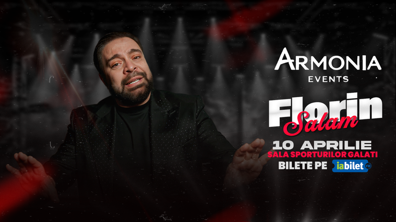 Galați: Florin Salam și formația Concert LIVE