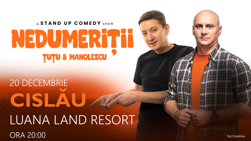 Cislau: Stand-up Comedy - Dan Tutu si Cristi Manolescu