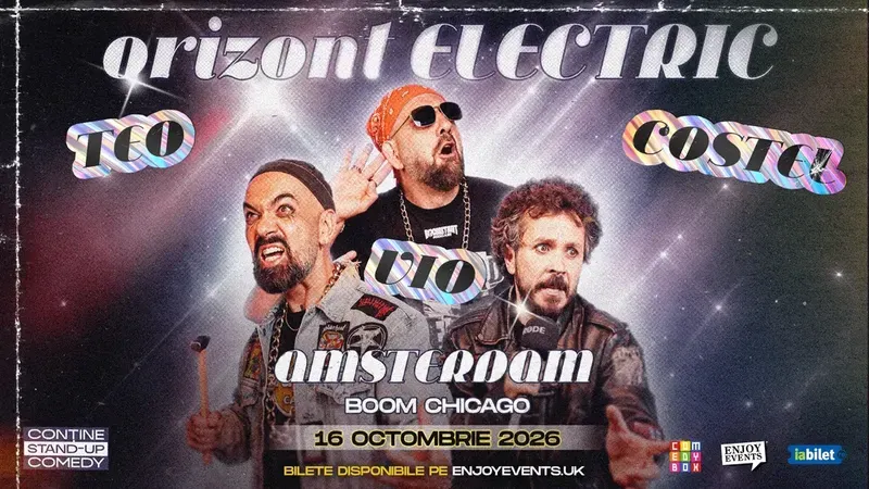 Amsterdam: Teo, Vio si Costel | Orizont Electric