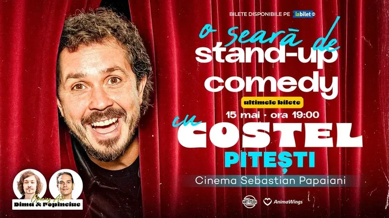 Pitesti: O seara de stand up comedy cu Costel