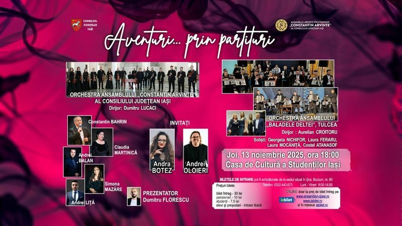 Iasi: Aventuri... prin partituri