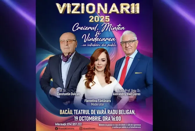 Bacau: Vizionarii "Creierul, Mintea și Vindecarea"