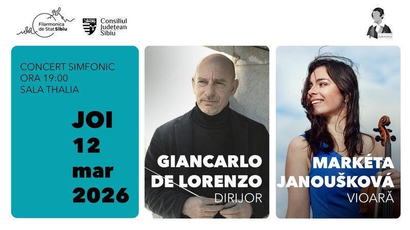 Sibiu: Concert Simfonic  – Giancarlo De Lorenzo