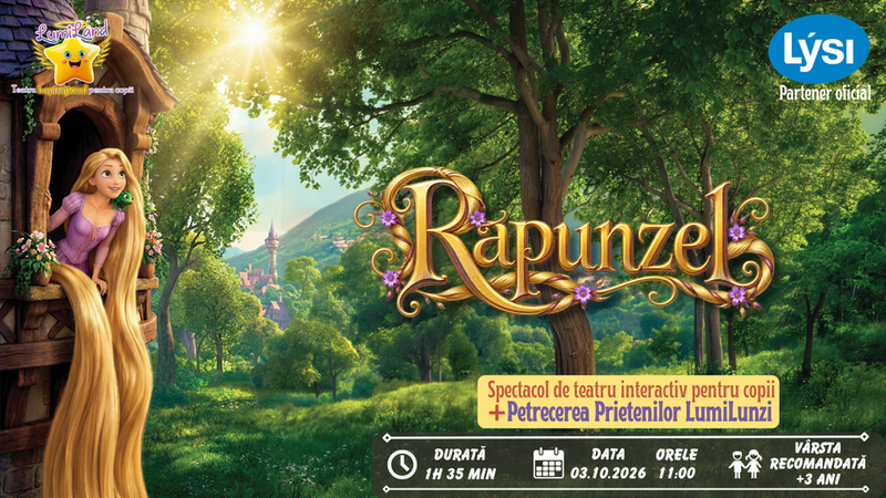 Rapunzel - Spectacol de teatru interactiv
