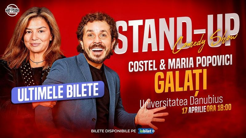 Galati: Costel și Maria Popovici - Stand Up Comedy - SHOW 1