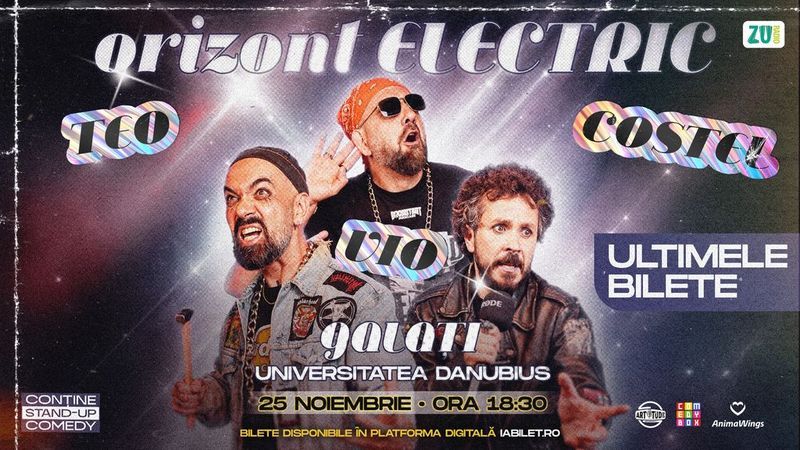 Galați: Teo, Vio și Costel - Orizont Electric | Stand Up Comedy Show 1