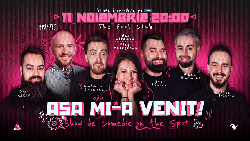 The Fool: Așa mi-a venit! | Show de comedie on the spot