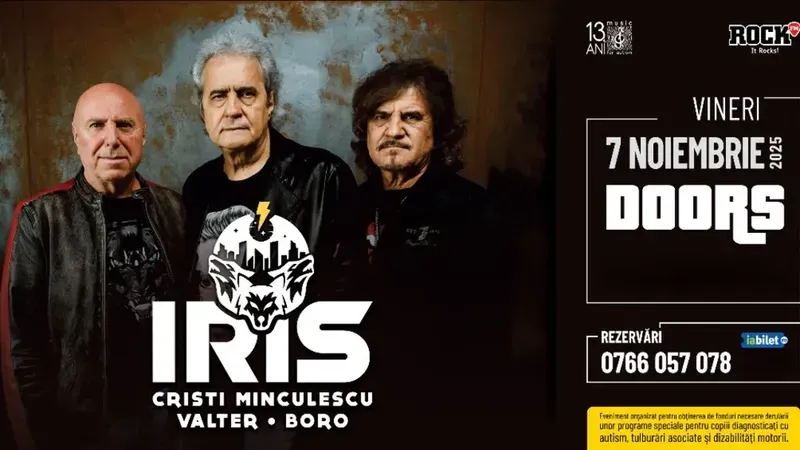Constanța: Concert Caritabil Iris - Cristi Minculescu, Valter