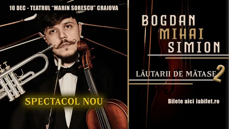Craiova: Concert Bogdan Mihai Simion & Lăutarii de Mătase 2