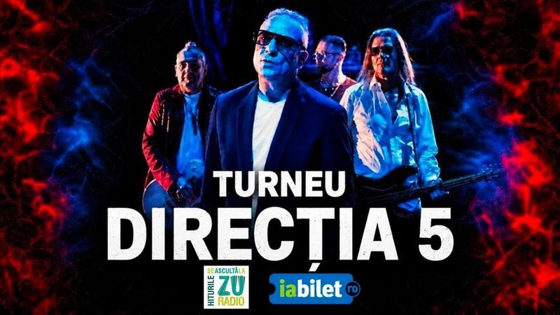 Baia Mare: Concert Direcția 5 - „100% Direcția 5”