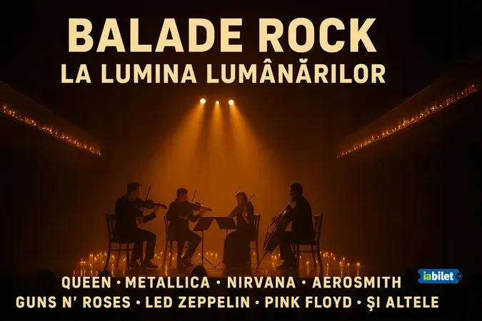 Balada Rock la lumina lumânărilor