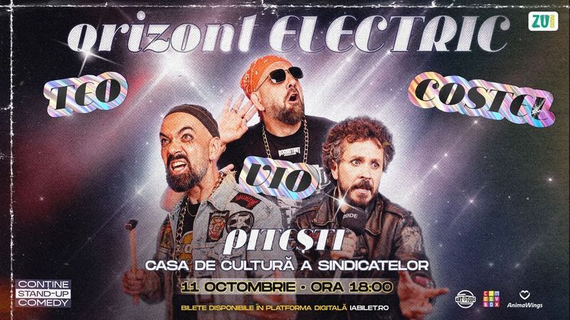 Pitești: Teo, Vio și Costel - Orizont Electric | Stand Up Comedy Show