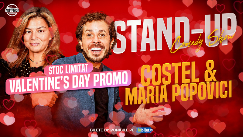 Constanța: Costel și Maria Popovici - Stand Up Comedy Show