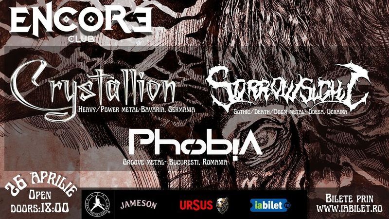Concert Crystallion (DE) x Phobia (RO) x Sorrowsight (UA)