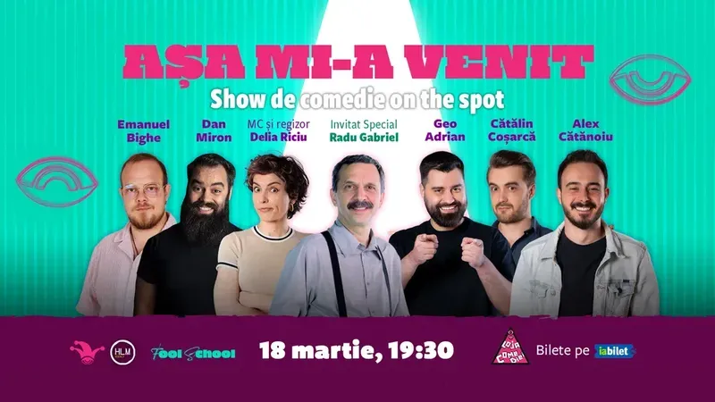 The Fool: Așa mi-a venit! | Show de comedie on the spot