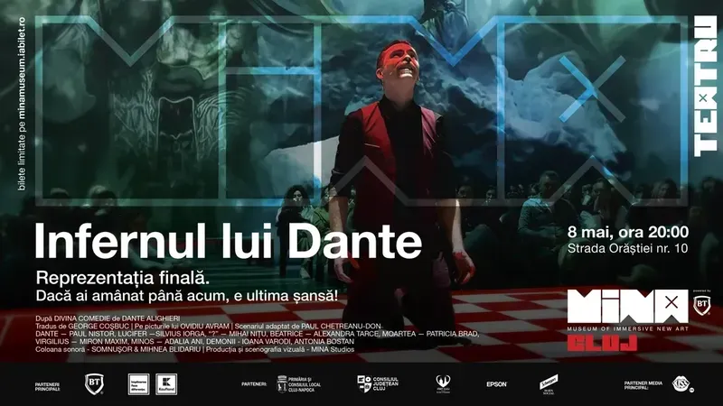 Infernul lui Dante - teatru imersiv - Ultima Reprezentație